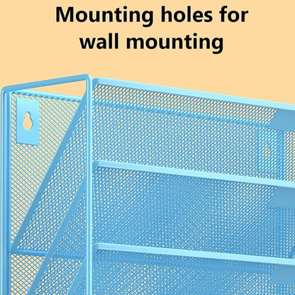 Kuntine.B 6-Tier Wall File Organizer Hanging File Organizer Cubicle Organizer - Image 4