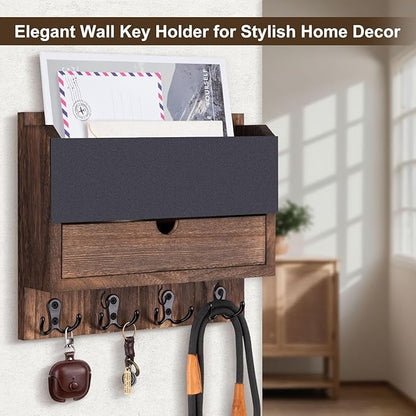 Lucundm Mail and Key Holder Wall Mount - Image 4