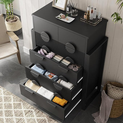 LGHM Fluted Dresser for Bedroom - Image 4