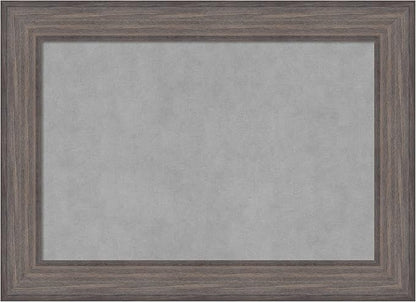 Amanti Art Grey Framed Magnetic Board 21x29 Medium Vision Board by AmantiArt
