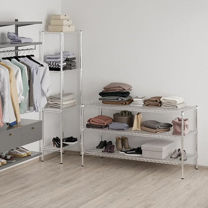 Regal Altair 24" Deep x 60" Wide x 34" Height Wire Shelving Kit | 3-Tier | NSF - Image 7