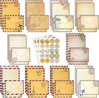 TaoBary 160 Pcs Stationery Paper Set 50 Double Sided Stationery Papers by TaoBary