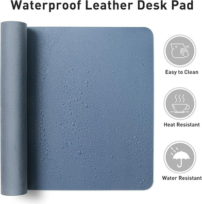 Aothia Leather Desk Pad Protector, Large Mouse Pad, Office Desk Mat, Non-Slip - Image 6