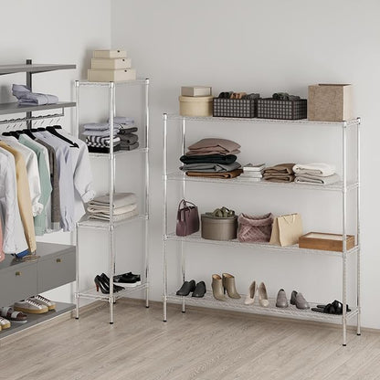 Regal Altair 14" Deep x 60" Wide x 64" Height Wire Shelving Kit | 4-Tier | NSF - Image 7