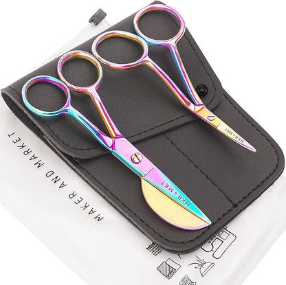 MAKER AND MARKET Small Embroidery 4.5 Inch Scissors Set of 2 Kit - Image 2