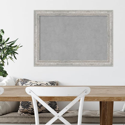 Amanti Art Silver Framed Magnetic Board 19x27 Medium Vision Board - Image 5