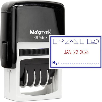 MaxMark Office Self Inking Date Stamp by Maxmark