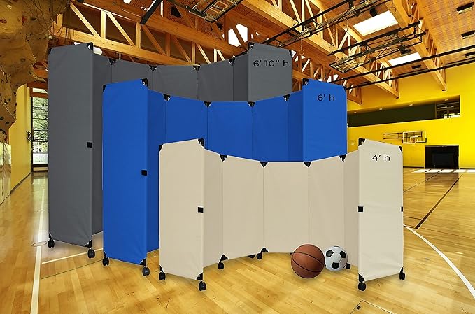 Versare MP10S Portable Folding Wall Partition | Economical 5 Panel Design | - Image 8
