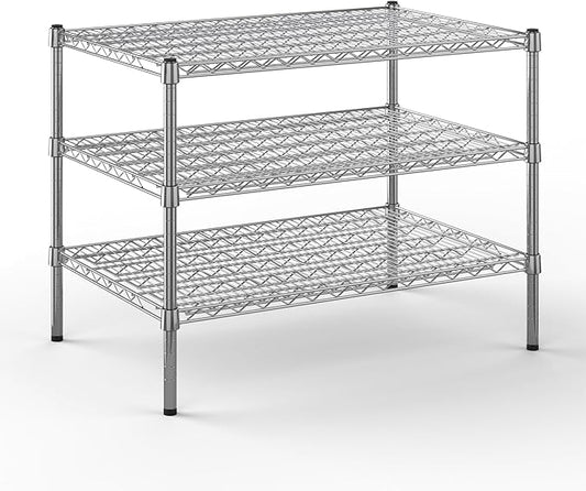 Regal Altair 24" Deep x 36" Wide x 27" Height Wire Shelving Kit | 3-Tier | NSF by Regal+Altair