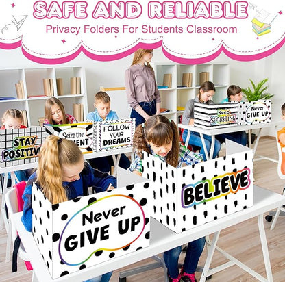 Honoson 24 Pcs Bulk Inspirational Privacy Folders - Image 6