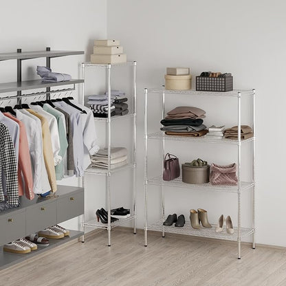 Regal Altair 18" Deep x 48" Wide x 64" Height Wire Shelving Kit | 4-Tier | NSF - Image 6