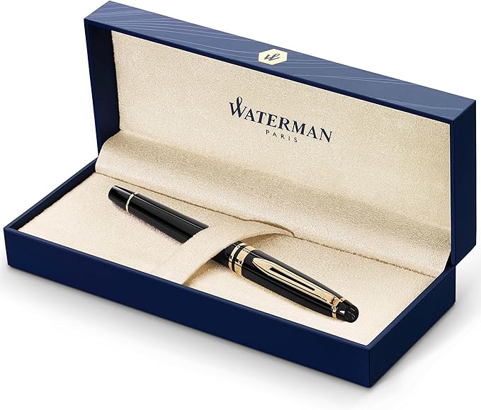 Waterman Expert Fountain Pen Gloss Black by Waterman