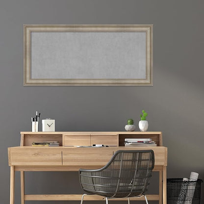 Amanti Art Silver Framed Magnetic Board 25x53 Oversize Vision Board - Image 5