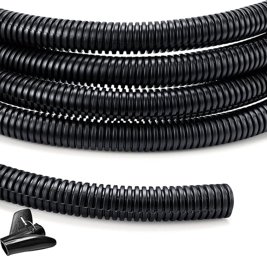 Wire Loom 1/2 inch 10ft, YCLYC Split Loom, Cord Protectors from Pets, Wire by YCLYC