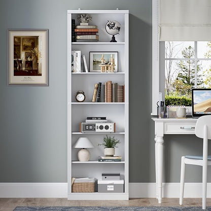 BORNOON 75" Tall Bookshelf, 6-Tier Floor Standing Bookcase - Image 3