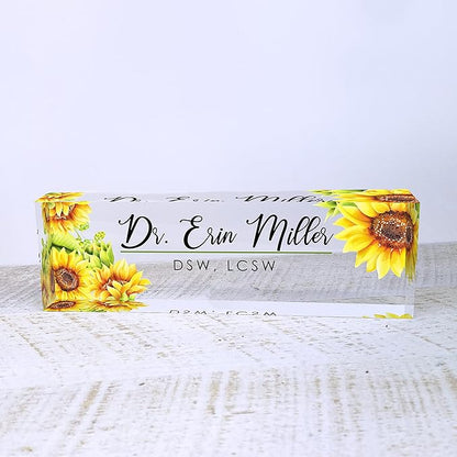 Artblox Office Desk Name Plate Personalized | Custom Name Plates - Image 2