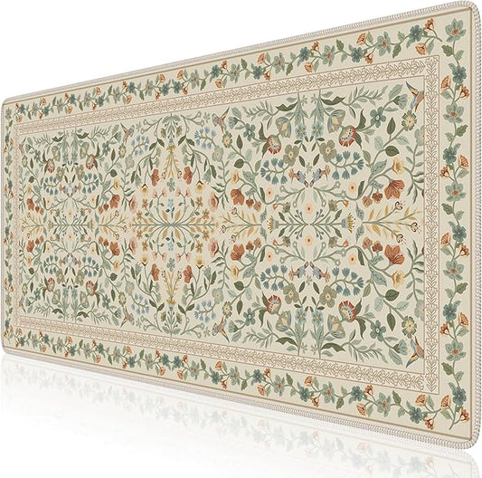 iCasso Desk Mat for Keyboard and Mouse, Large Mouse Pad, Desk Pad Mat, by iCasso