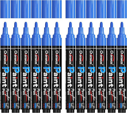 Overseas Blue Paint Pens Paint Markers by Overseas