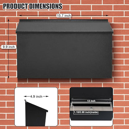 KYODOLED Locking Wall Mount Mailboxes - Image 2