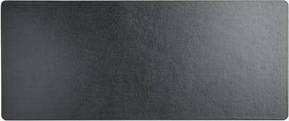 Black Leather 30" x 12.5" Keyboard/Mouse Desk Mat by Dacasso