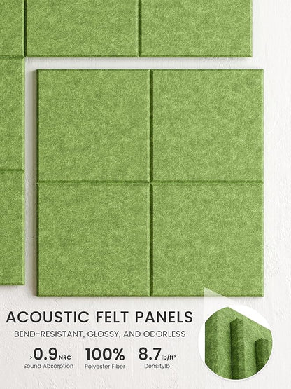Bumusty Large Cork Board Alternative-36 x24 Felt Bulletin Board Tiles, - Image 3
