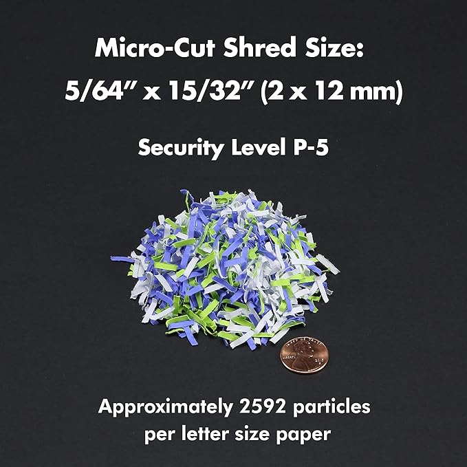 Aurora Commercial Grade 200-Sheet Auto Feed High Security Micro-Cut Paper - Image 4