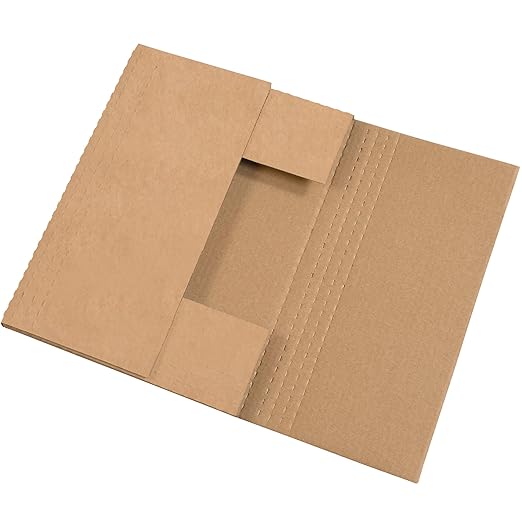 Tape Logic TLM17112BFK Easy-Fold Mailers, 17.25" x 11 1/4" x 2" by TapeLogic