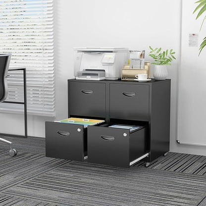 SteeLoong 2 Drawer File Cabinet - Image 4