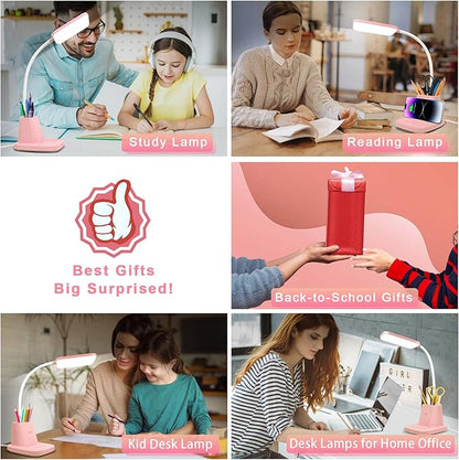 Sailstar Pink Desk Lamp, Small Desk Lamp - Image 7