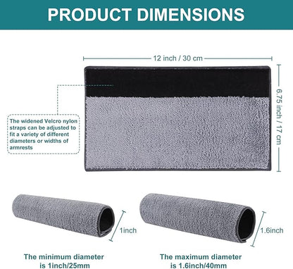2 Pcs Small Armrest Pads Covers - Image 5
