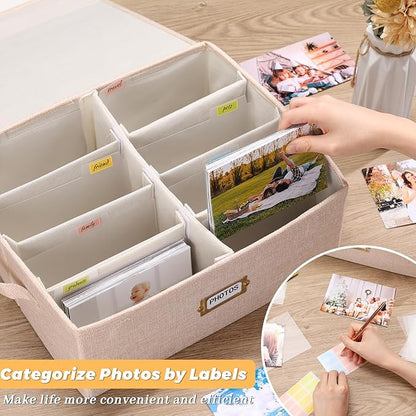 Erogeen Decorative Photo Storage Box - Image 5