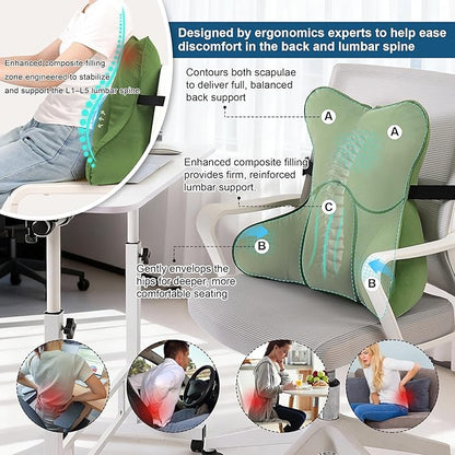 Ailuteie Lumbar Support Pillow for Lower Back Pain Relief – Multi-Functional - Image 4