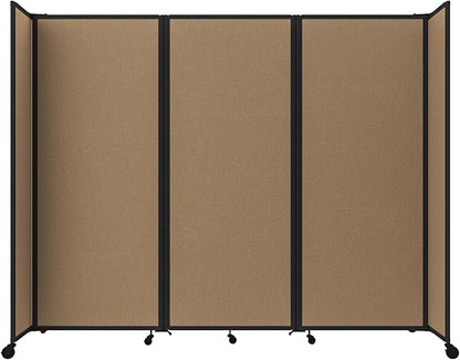 Versare Room Divider 360 Portable Wall Partition | Folding Panels | Large by VERSARE