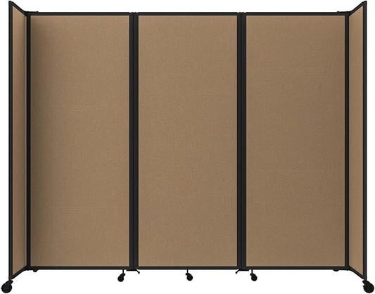 Versare Room Divider 360 Portable Wall Partition | Folding Panels | Large by VERSARE