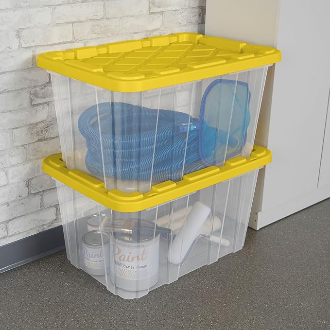 Sterilite 16-Pack Industrial Storage Box, 27 Gallon, and Office Organization - Image 6