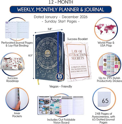 Law of Attraction Planner 2026 Deluxe - Image 2