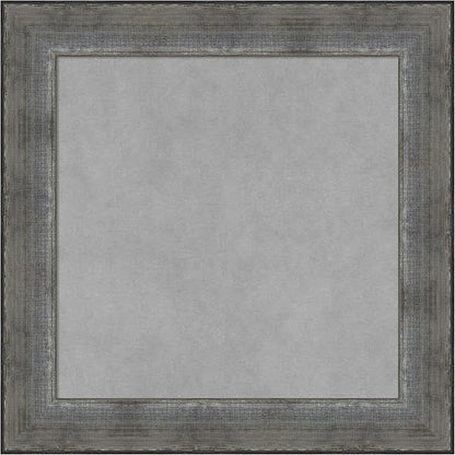 Amanti Art Silver Framed Magnetic Board 20x20 Small Vision Board by AmantiArt
