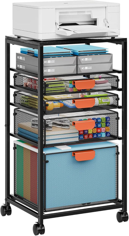 Marbrasse Rolling File Cart by Marbrasse