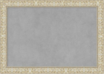 Amanti Art Silver Framed Magnetic Board 14x20 Small Vision Board by AmantiArt