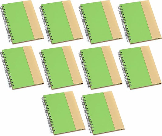 DISCOUNT PROMOS Eco Friendly Spiral Notebooks by DISCOUNTPROMOS