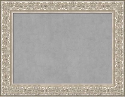 Amanti Art Silver Framed Magnetic Board 27x35 Medium Vision Board by AmantiArt