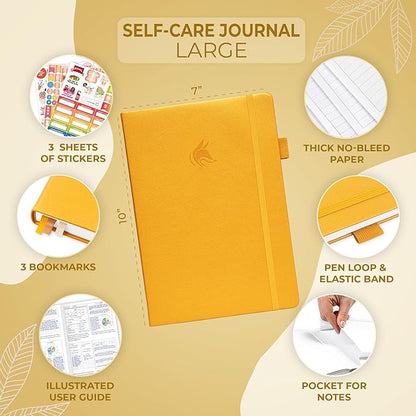 Clever Fox Self-Care Journal – Wellness & Daily Reflection Notebook – Mental - Image 5