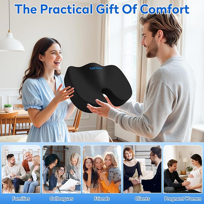 XXLSeat Cushion Office Car Seat Cushion, Memory Foam Cushion - Image 6