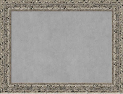 Amanti Art Silver Framed Magnetic Board 25x33 Medium Vision Board by AmantiArt