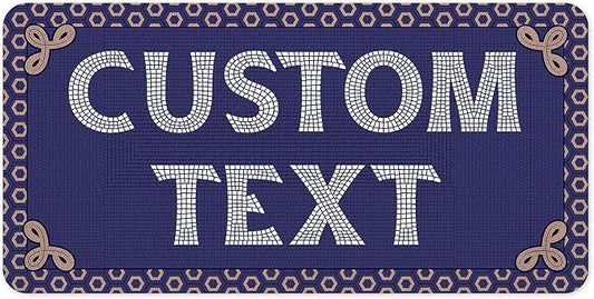 Custom Sign, Custom Street Sign, 11 Font Colors, 13 Font Styles, 4 Hole Options by MySignCenter