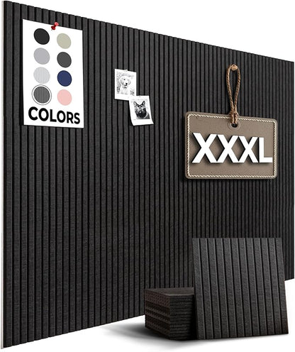 Large Bulletin Board, Tack Board, Cork Board Alternative by WallHero