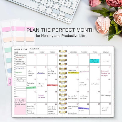 Undated Weekly and Monthly Planner – 12-Month To Do List Notebook Organizer - Image 5