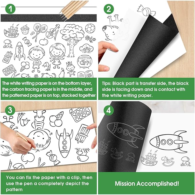 Carbon Paper for Tracing Graphite Transfer-Paper - Image 4