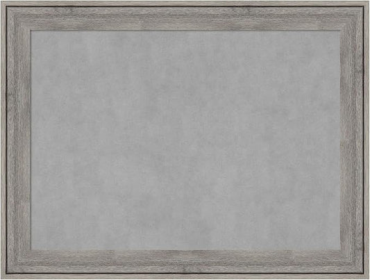 Amanti Art Grey Framed Magnetic Board 25x33 Medium Vision Board by AmantiArt