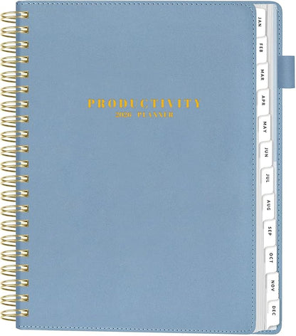 SUNEE 2026 Planner 8.5" x 11" – Dated Productivity Planner by SUNEE